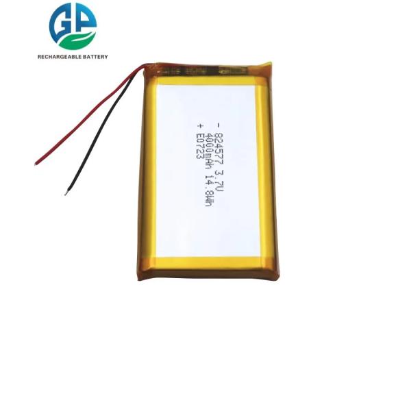 Iec 62133 824577 Rechargeable Lipo Battery 4000mah 3.7v