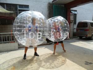 Buy cheap Custom Human Inflatable Bumper Bubble Ball / Hamster Ball For Rental Business product