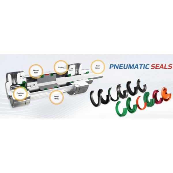 NBR Pneumatic Cylinder Seals Single Lip Sakagami MYA-34 34x40x4.2 Packing 75 Shore A