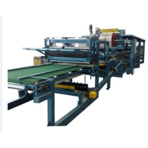 Buy cheap 5mm Polyurethane Sandwich Panel Production Line 3m/Min product