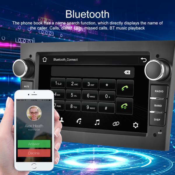 7" Screen Size Android 12 Car Multimedia Player with Carplay GPS WIFI Universal Display