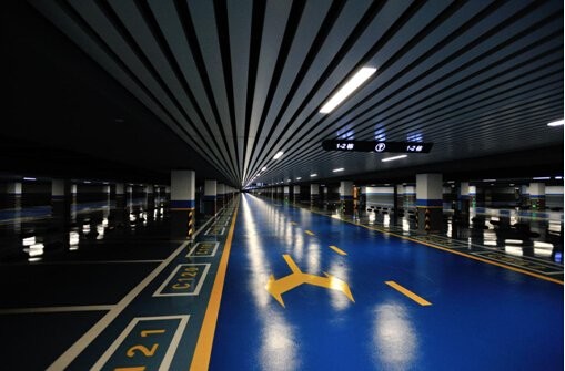 Indoor 48w 4ft LED Batten Fitting AC180 - 265V High Efficiency For Supermarket