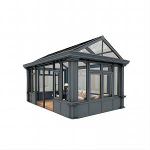 China 6063 Aluminum Frame Season Outdoor Glass Room Glass Houses Sun House on sale