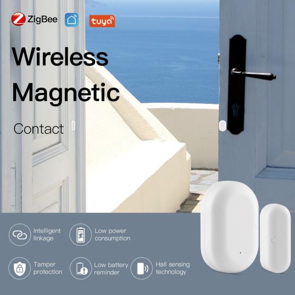 ZigBee Smart Door Window Break Sensor Home Security Alarm System Smart Life Tuya App Remote Control