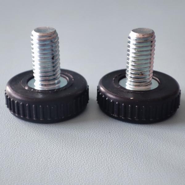 M8X16mm Flat Head Metal Screws Hand Tighten Hand Spin Knurled Thumb Screw