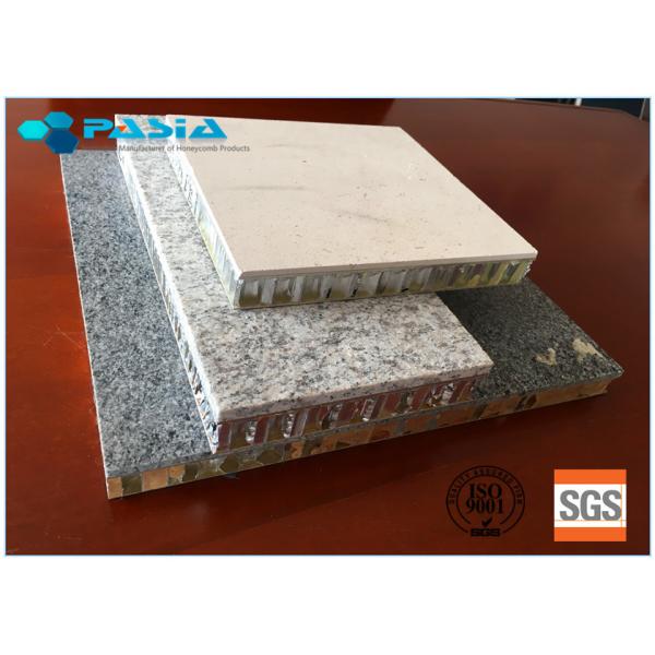 Edge Sealed Marble Flat Board Aluminum Stone Honeycomb Panel Customized
