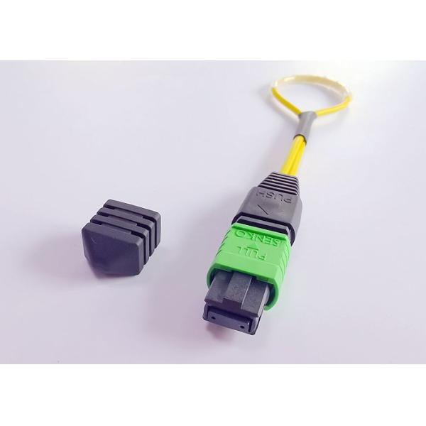 MPO Fiber Loopback Adapter , 12F SM Patch Cable Connectors Without Housing