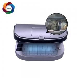 Buy cheap Watermark UV Offset Printing Material Magnetic Counterfeit Money Detector Machine product