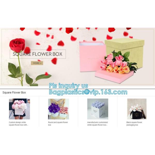 Luxury Black Hardcover Rigid Paper Packaging , Custom Logo Printed Foldable Cardboard Flat Pack Gift Box with UV logo