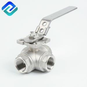Buy cheap Pad 5211 SS Three Way Ball Valve product