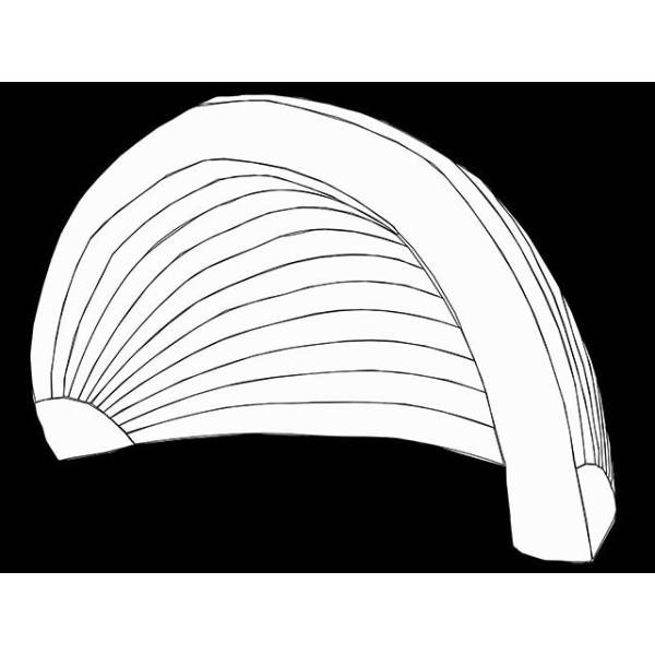 Lighting Stand Inflatable Pod for Exhibition and Show