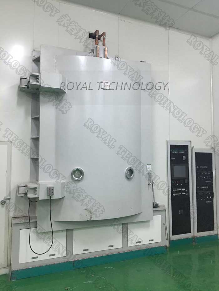 Vertical Orientation Vacuum Metallizer Acrylic Chromed Automotive Logo