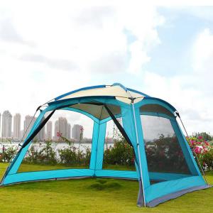 Buy cheap 210T Double Layer Outdoor Sport Tent 360*360*220cm Automatic 4 To 6 Man Tents product