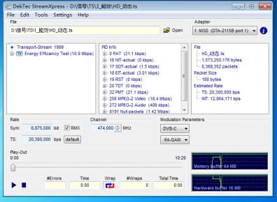 RDL-320 Tv Signal Tester Transmission System Energy Efficiency And Display Performance Test