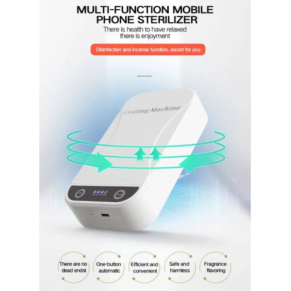 50Hz Portable 6.6" Cell Phone ABS UV Sterilizer Box