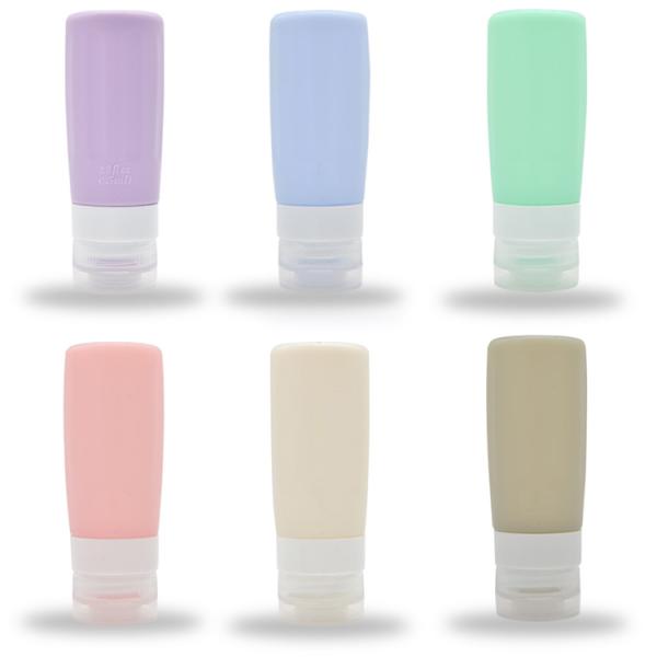 Travel Silicone Water Bottle Sustainable Custom Camp 60ml Silicone Split Bottles