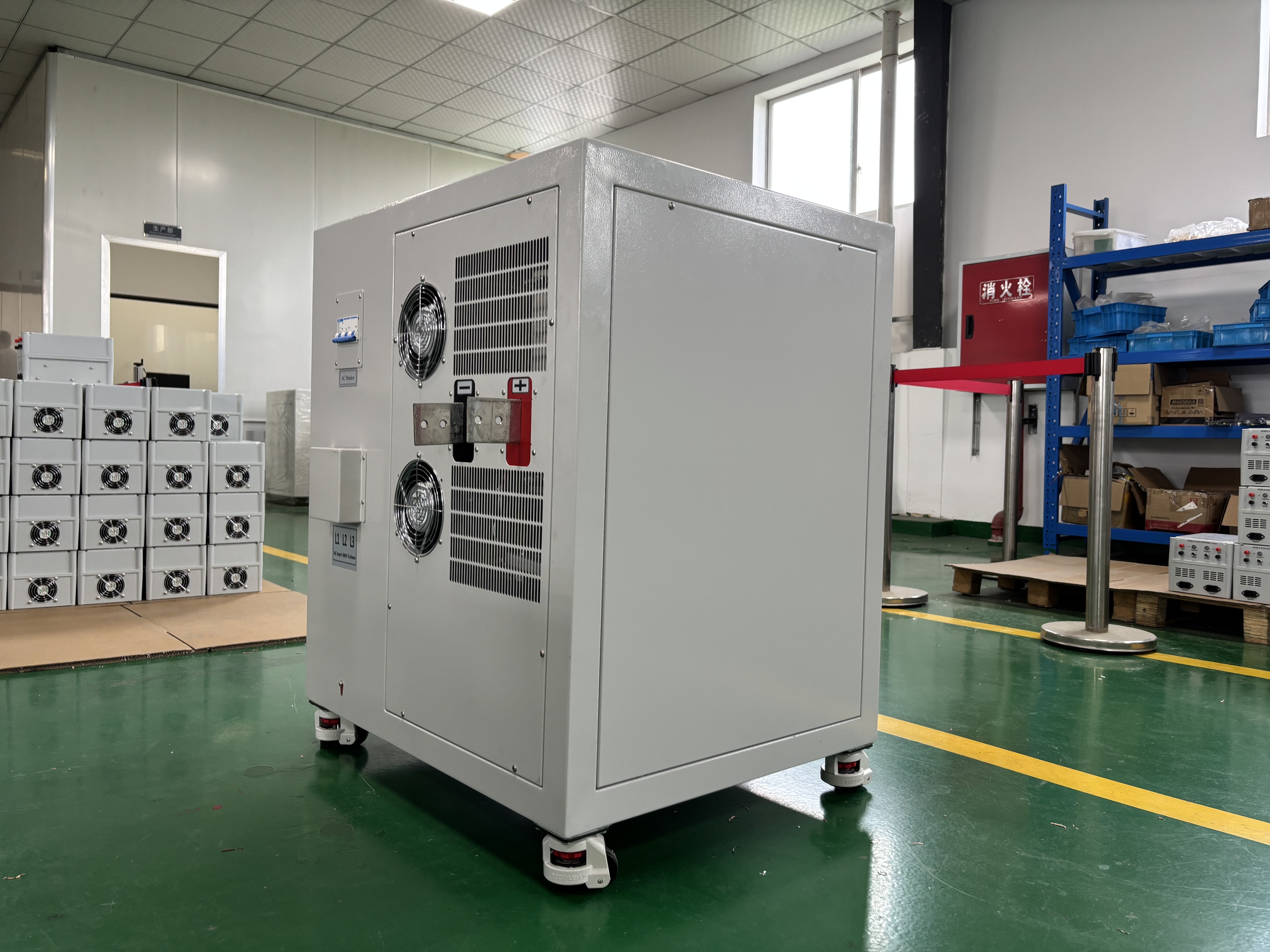 36V 1000A Low Ripple Rectifier for Surface Treatment with PLC Touchscreen and RS485