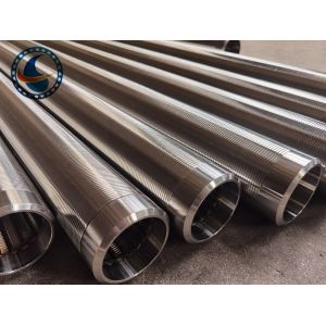 Continuous Slot Wedge Wire Screen Cylinders For Oil Well