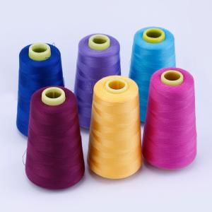 Buy cheap Spun 402 Polyester Sewing Thread Purple All Purpose Polyester Thread product