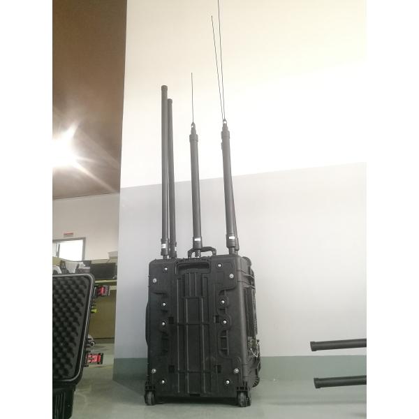 Portable high power remote control bomb jammer Radio-Controlled Improvised Explosive Device(RCIED) jammer