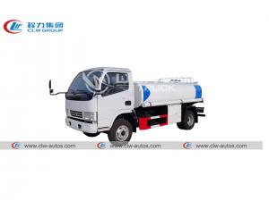 China 5000liters Stainless Steel Water Tank Truck Water Transportation Truck on sale