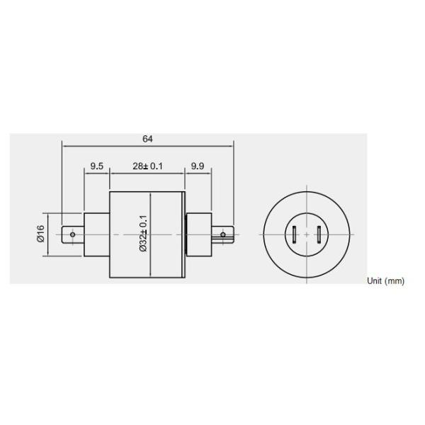 Big Current Slip Ring Electrical Connector , Custom Slip Ring Low Electric Noise