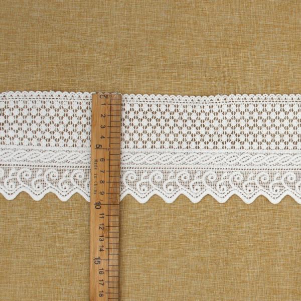Garment Polyester Cotton 10cm Embroidery Lace Trim