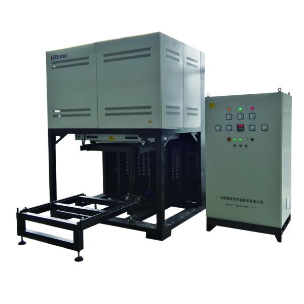 55KW Zirconia Sintering Furnace , High Temperature Furnace Straight Line Guide Rail Design