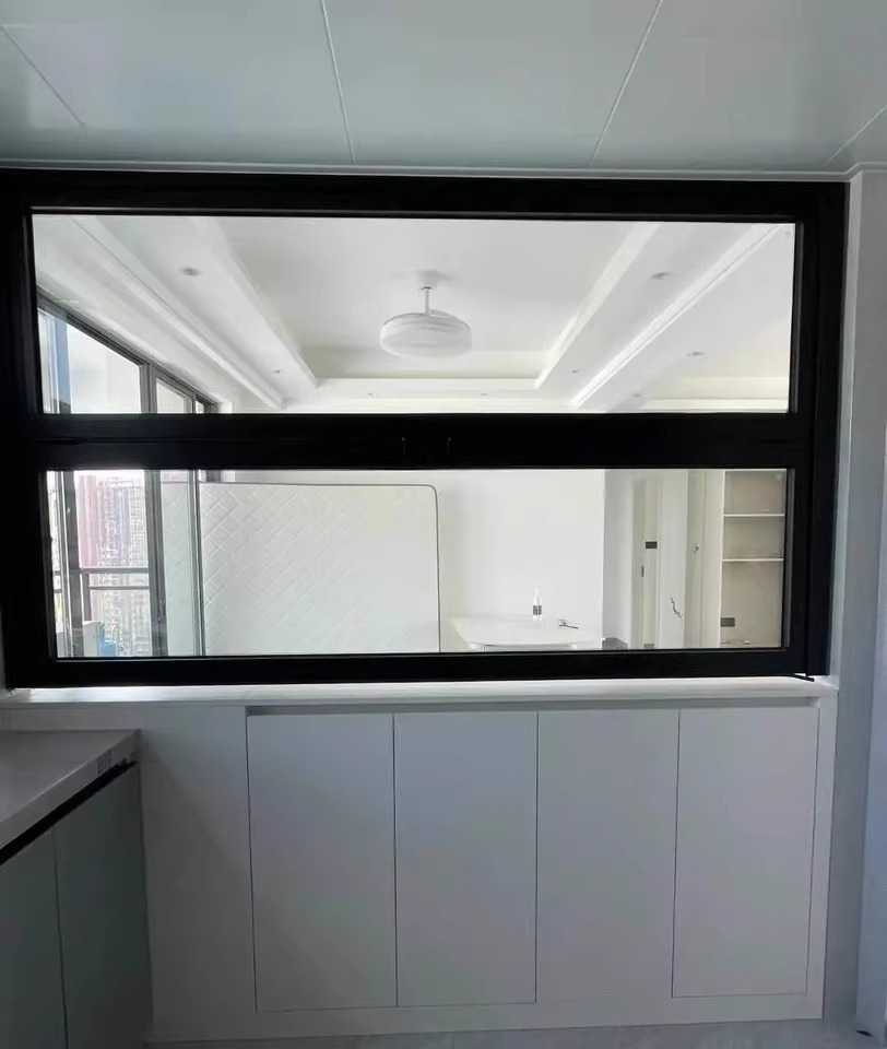 Hot Trends Folding Balcony Window Invisible Flyscreen Aluminium Casement