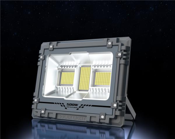 Quality Flashing Remote Control SMD5050 LED Solar Floodlight Environmental Protection for sale
