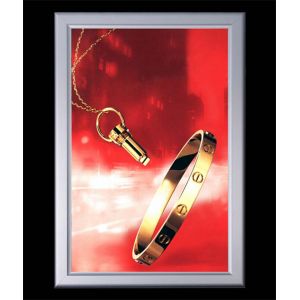 Buy cheap ODM Rectangle LGP 40mm Snap Frame LED Light Box product