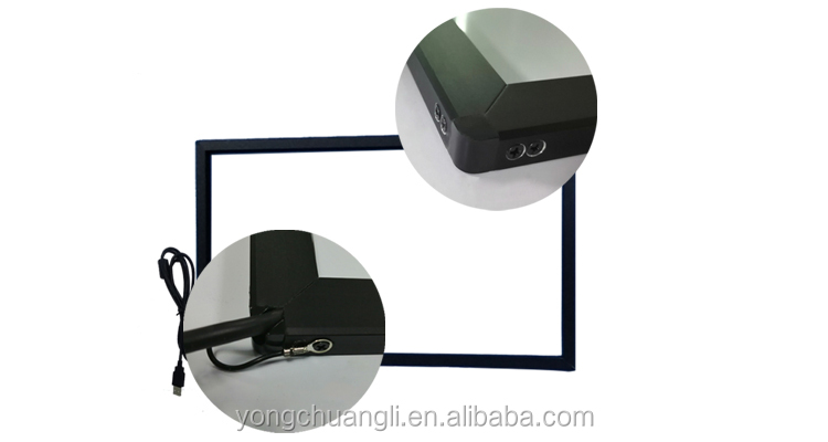80 Inch IR Touch Screen Panel Aluminum Frame For Gaming