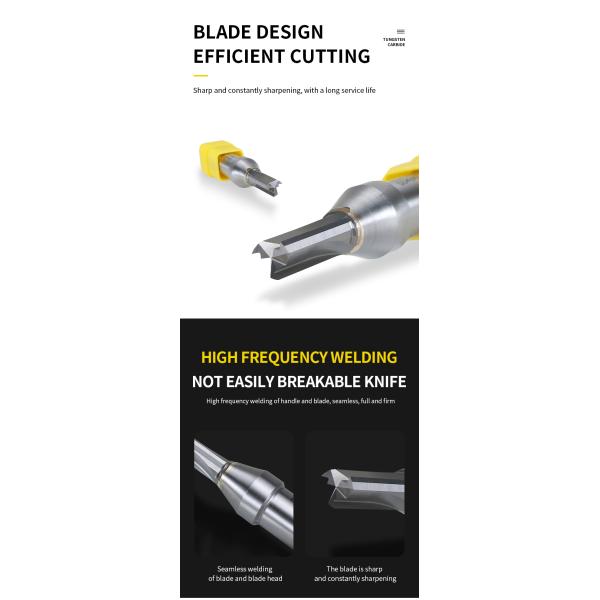 YingBa Cnc Router Bit Cutting Tools Carbide End Mill TCT Straight Bit CNC 3 Flute Router Bits for Wood Woodworking