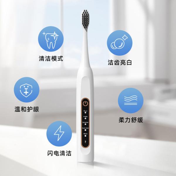 Waterproof Ipx7 Sonic Electric Toothbrush 31000 Times/Min