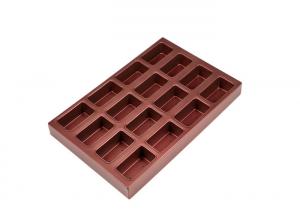 Buy cheap 18 Cavity Wine Red Non Stick Square Cupcake Pan product