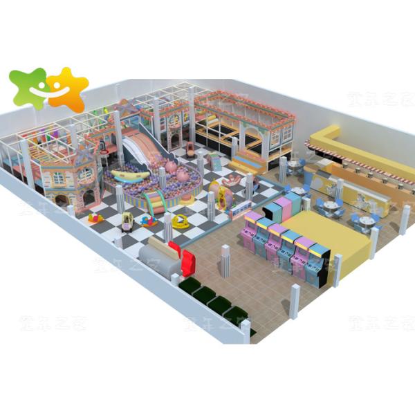 Commercial Customized Kids Indoor Playground Soft Play Area With Slide