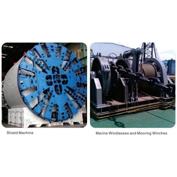 Poclain MS125 High Torque Motor Higher Radial Force With High Duty Roller Bearing