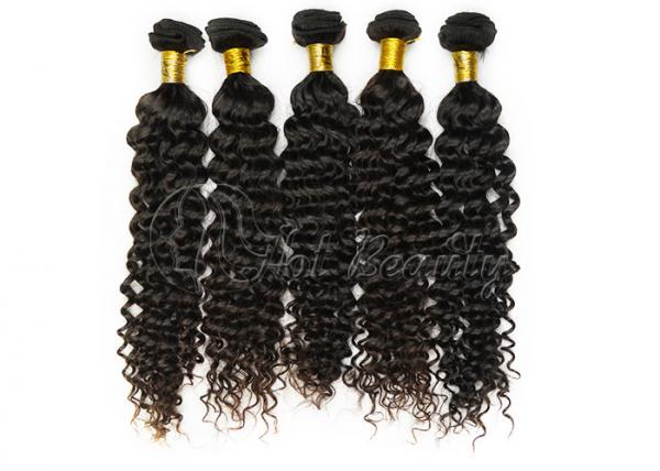 Deep Wave 100g 120g 160g Brazilian Hair Virgin Hair / Curly Hair Extensions