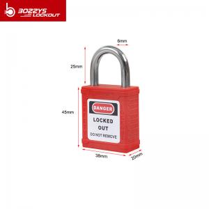 China 20mm Wholesale Mini Short Steel Shackle Safety Pad locks With Master Key on sale