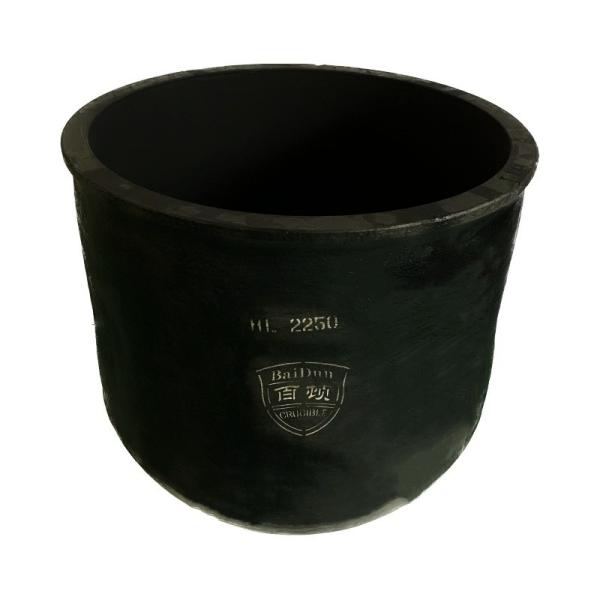Buy cheap Metal Melting Silicon Carbide Graphite Crucible Round Oxidation Resistant product