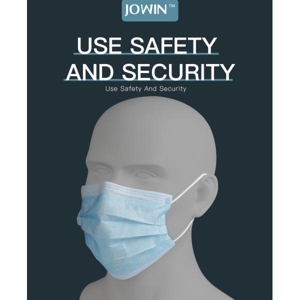 Non Woven Triple Layer Surgical Mask Disposable Dust Protective Ce Approved