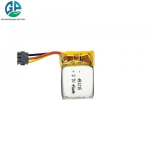 Buy cheap Rechargeable Lithium Ion Battery Pack 3.7v 45mah 451215 Lithium Polymer Battery With PCM product