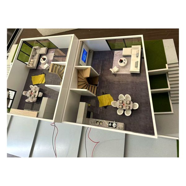 Modern Architectural Scale Model - Deluxe Edition with Detailed Interior & Exterior Design