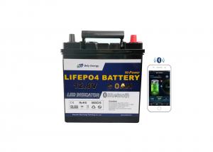 Buy cheap 640Wh 12V 50000mAh Bluetooth Lithium Battery Emergency Power Supply Battery product