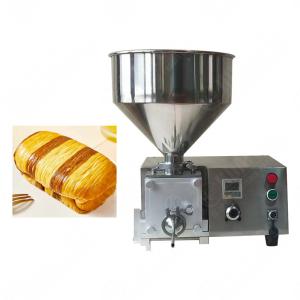 Bread cup cake cream liquid ice cream filling machine with mixer accessories