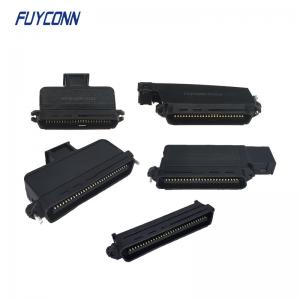 China TYCO AMP RJ21 Connector IDC 50pin , Male Centronics Connector With Plastic Hood on sale