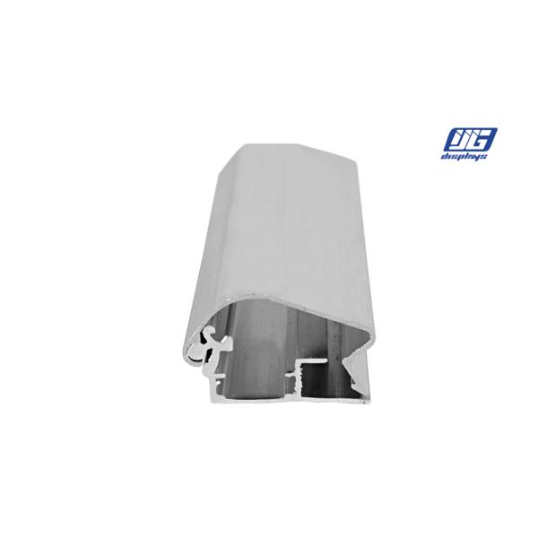 Anodizing Silver Clip Snap Poster Frames / Aluminum Image Led Slim Panel Light Box