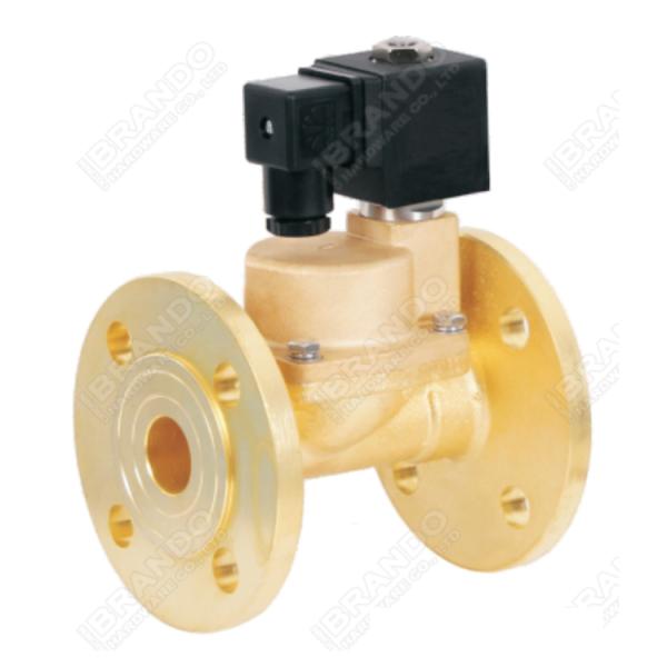 2L-10 3/8'' Steam Brass Solenoid Valve 2 Way Normally Closed 24V 220V