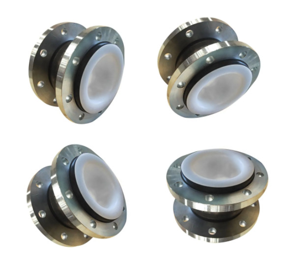 SS304/SS316 custom flange connection PTFE natural rubber expansion joint