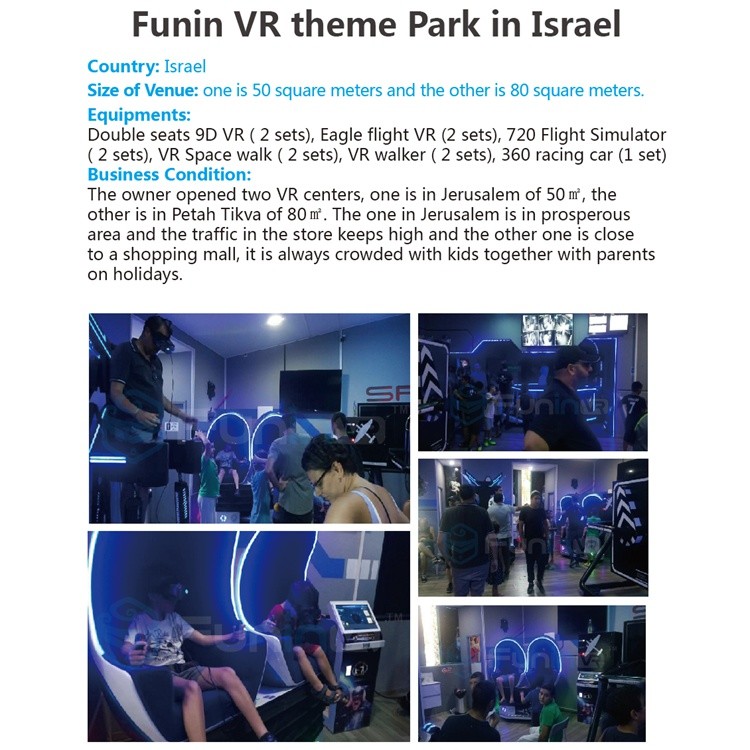 AC 220V 360 Degree Viewing Stand Up Flight VR Simulator In Amusement Park